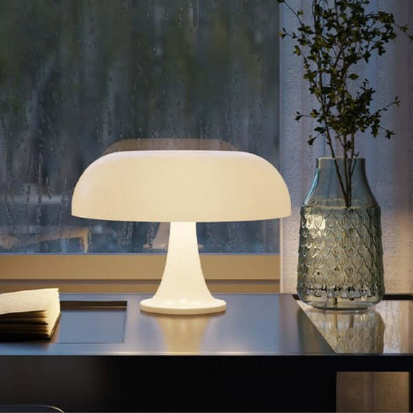 USB Danish Mushroom Table Lamp Simple Living Room