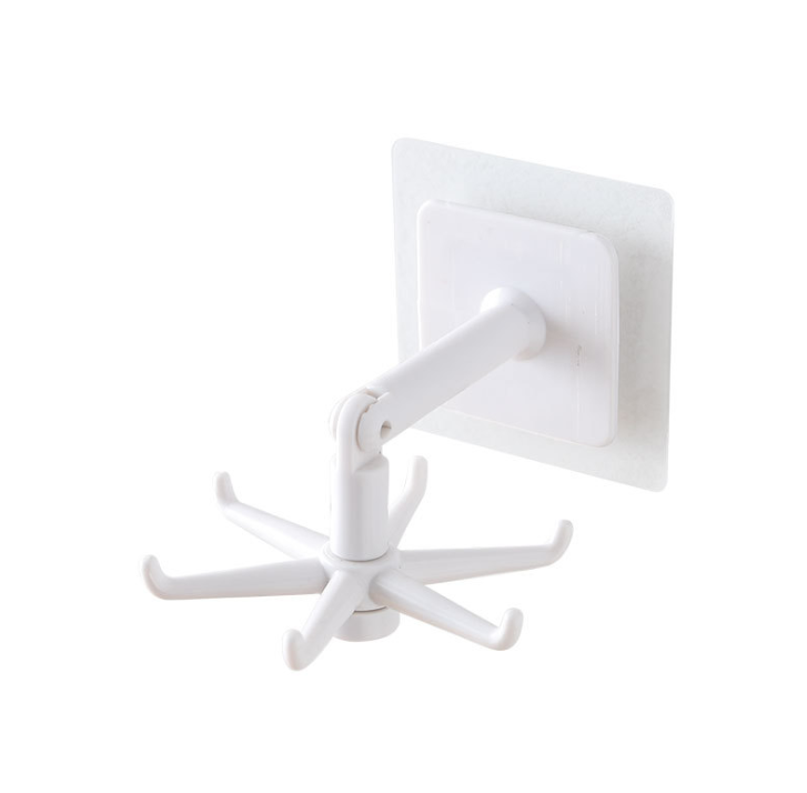 360 Degrees Rotated Kitchen Hooks Self Adhesive