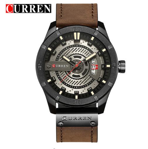 women watches Men and Leather Wrist Watch