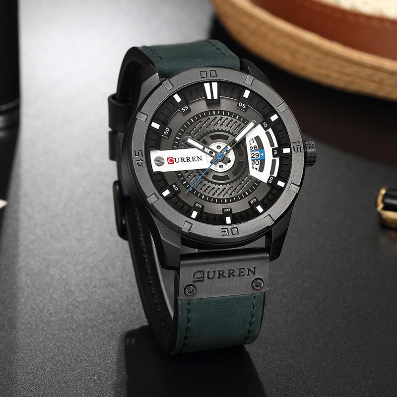 women watches Men and Leather Wrist Watch