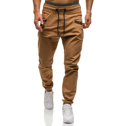 Fashion Men Gyms Pure color Pants Joggers Fitness