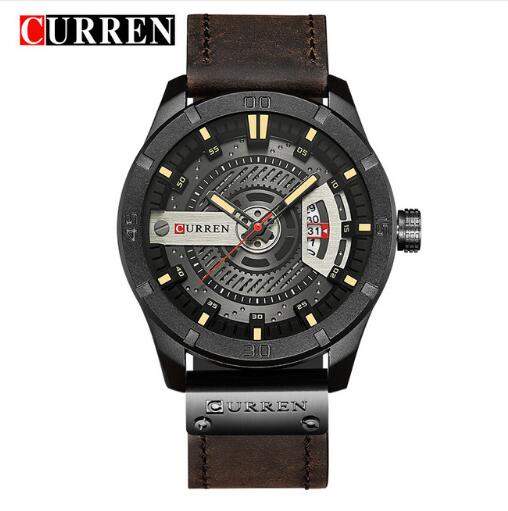 women watches Men and Leather Wrist Watch