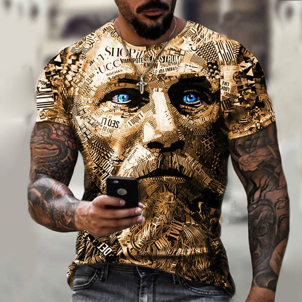 Printed Fashion Casual Clothes T-shirt Summer