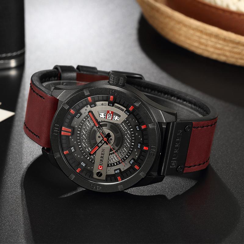 women watches Men and Leather Wrist Watch