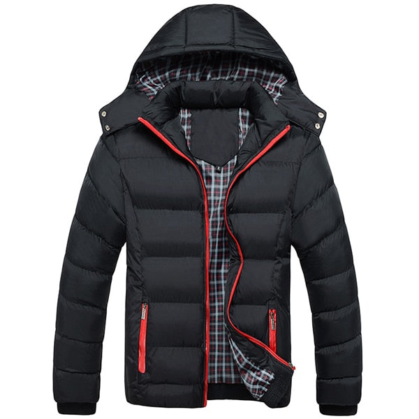 Men Winter Jacket Warm Male